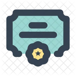 Certificate  Icon