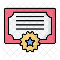 Certificate  Icon