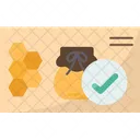 Certificate Quality Apiary Icon