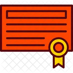 Certificate  Icon