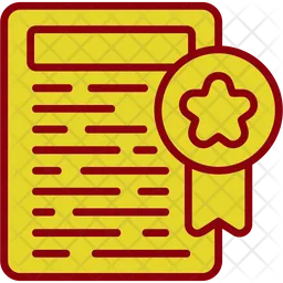 Certificate  Icon