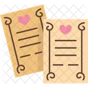 Certificate Wedding Marriage Icon