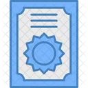 Diploma Degree Document Icon