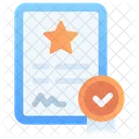 Certificate Certification License Icon