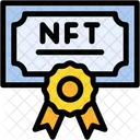 Certificate Nft Certification Icon