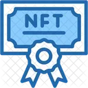 Certificate Nft Certification Icon
