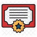 Certificate Icône