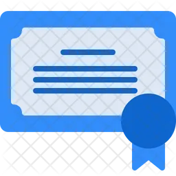 Certificate  Icon