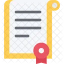 Certificate Analysis Business Icon