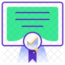 Certificate Approved  Icon