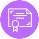 Certificate Diploma Certification Icon