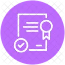 Certificate Diploma Certification Icon