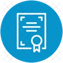 Certificate Diploma Certification Icon