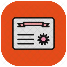 Certificate  Icon