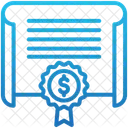 Certificate Deposit  Icon