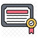 Certificate Designing  Icon