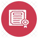 Certificate Designing Degree Designing Licence Designing Icon