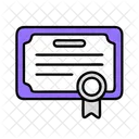 Certificate Education Learning Icon