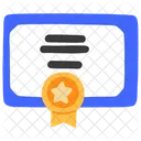 Certificate  Icon