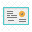 Certificate  Icon