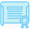 Certificate  Icon