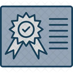 Certificate  Icon