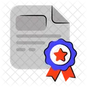 Certificate  Icon