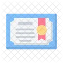 Certificate  Icon