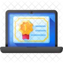 Certificate Diploma Degree Icon
