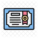 Certificate Icon