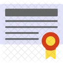 Diploma Degree Document Icon