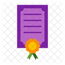 Certificate  Icon