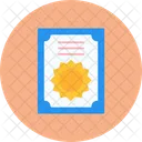 Diploma Degree Document Icon