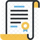 Certificate  Icon