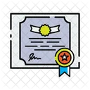 Certificate Diploma Document Icon