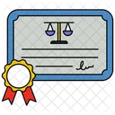 Certificate Diploma Document Icon