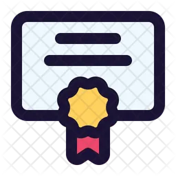 Certificate  Icon