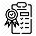 Certificate Education Patent Icon