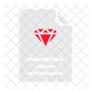 Certificate  Icon