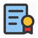 Certificate  Icon