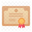 Certificate Diploma Certification Icon