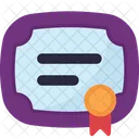 Certificate Icon