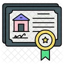 Certificate Diploma Degree Icon