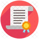 Certificate  Icon