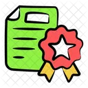 Certificate  Icon