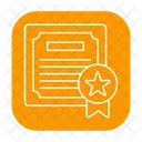 Certificate  Icon