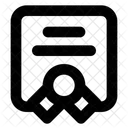 Diploma Degree Document Icon