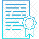 Certificate  Icon