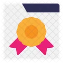 Certificate  Icon