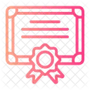 Certificate School Icon
